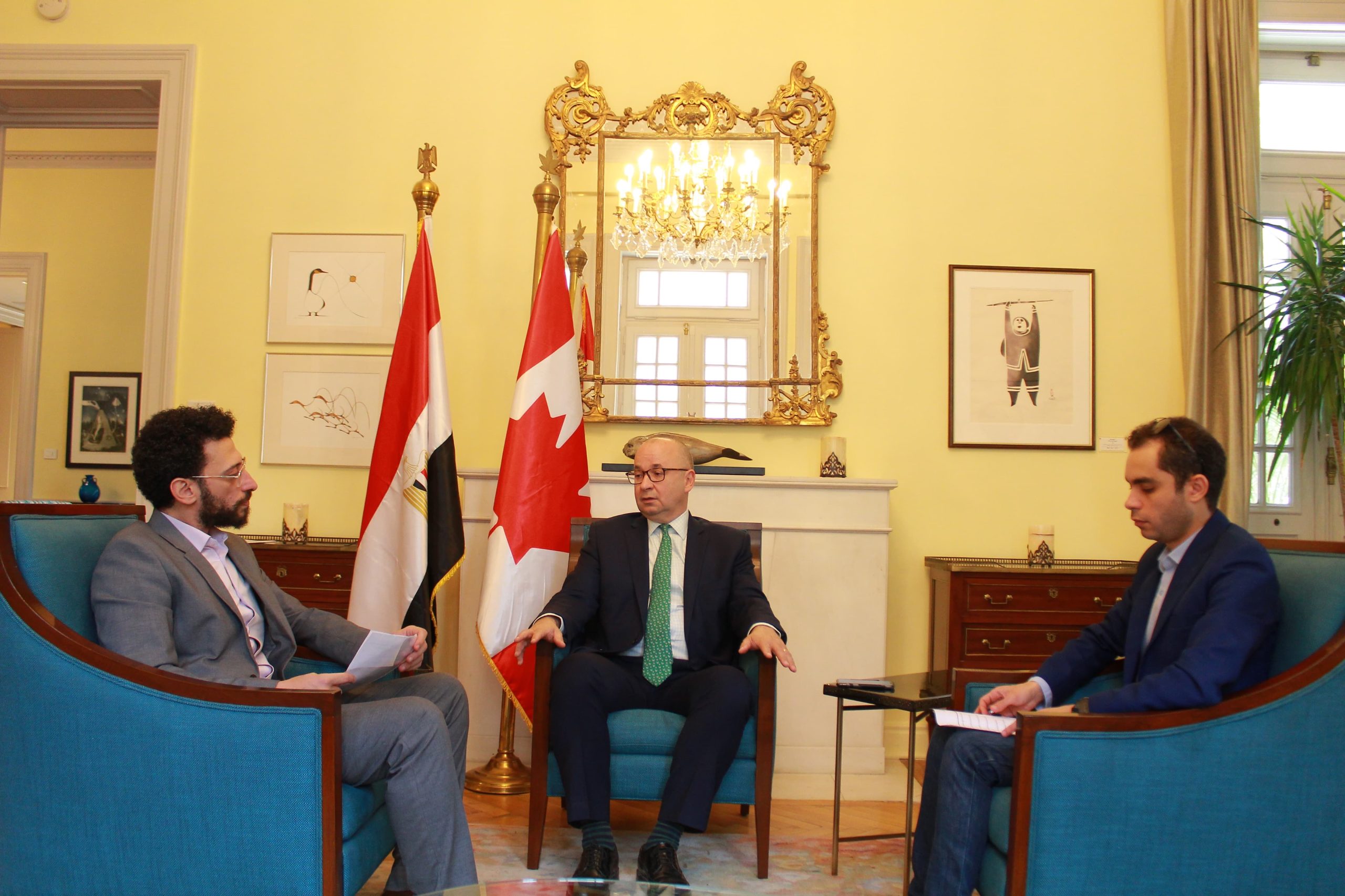 Canadian Ambassador Louis Dumas discusses Canada's stance on Middle East conflicts, Egypt ties