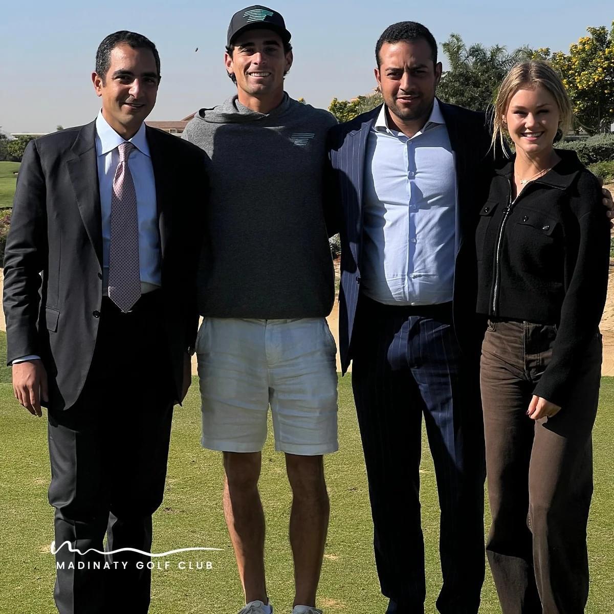 Niemann Praises Madinaty Golf Club; Omar Hisham Talaat Poised for Egyptian Golf Federation Presidency