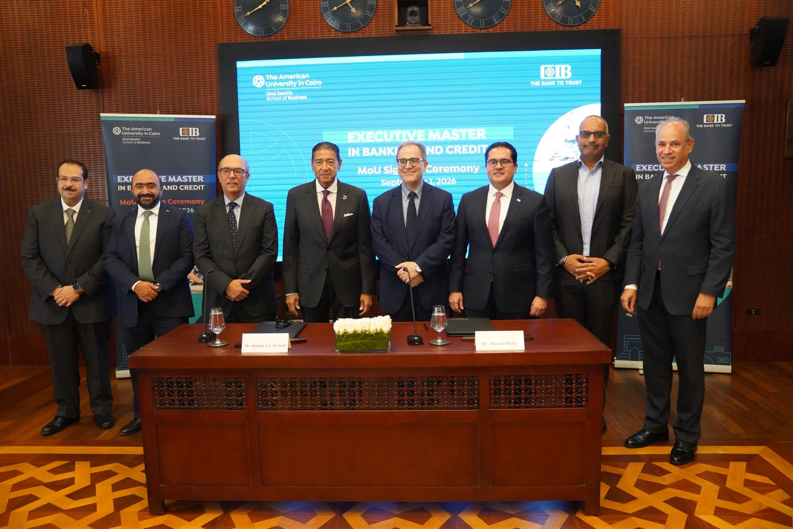 CIB launches first Executive Master’s programme in Banking, Credit with AUC